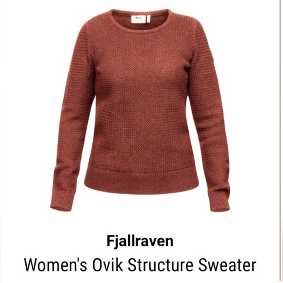 Fjallraven Ovik Structure Sweater 100% Wool - Picture 7 of 7